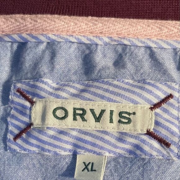Orvis Sweater Men’s Size XL 1/4 Zip Pullover - Picture 6 of 8